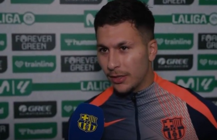 1传1射!巴德吉谈巴萨处子球:这感觉难以形容,我非常开心